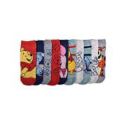 Winnie The Pooh Women's Low Cut Socks, 10-Pack