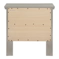 thumbnail image 3 of Cterwk Nightstand with 2 Drawers , Gray, 3 of 4