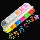 thumbnail image 1 of Ruifaya ☆Nail Art Glitter BUTTERFLY Luminoso Brilla en la Oscuridad Color Amarillo Claro, 1 of 7