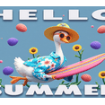 thumbnail image 4 of Decorative Design Summer Banner Colorful Theme Animal Banner for Beach Party Outdoor Celebration Summer Gathering, 4 of 8