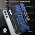 thumbnail image 3 of For Samsung Galaxy A55 case, with sliding camera case, Military Grade Shockproof Case with Ring Kickstand, 3 of 5