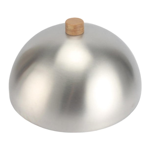Accesorio para plancha de hamburguesas, tapa tipo domo, cubierta universal para cocinar al vapor al aire libre Estilo C