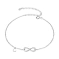 thumbnail image 2 of Sonducket Tobillera ajustable portátil para hombre y mujer, tobilleras con colgante de corazón en forma de 8 para viajes y senderismo, decoración para Ropa, zapatos y accesorios Miscelánea Sonducket AP018633-00, 2 of 6