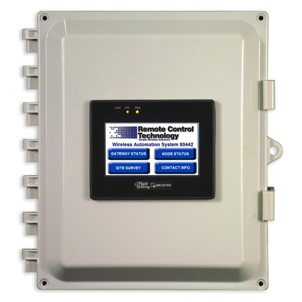Wireless Automation System with HMI (Touch Screen), Digital/Analog I/O