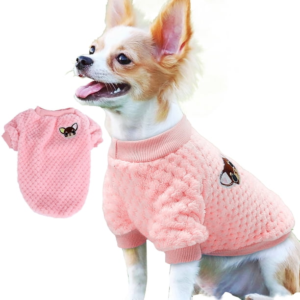 onlyliua Promoción de Temporada Nuevo Producto Ropa Sólida para Mascotas Perro Cálido Transfiguración Invierno