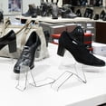thumbnail image 3 of Miangastore 4pcs Shoe Store Display Stands Clear Shoe Racks Shoe Stands Sandals Stand Sneaker Stands, 3 of 8