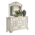 thumbnail image 2 of Heirloom Antique White Triple Dresser, 2 of 4