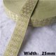 thumbnail image 1 of Cinta Jacquard de flores brillantes con purpurina, 5 yardas, 10-25MM, adornos para el cabello DIY, falda, accesorios para Collar de mascota, 1 of 5