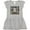 AC-Heather Grey, variant on Inktastic Juneteenth Since 6-19-1865 Girls Toddler Dress