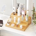 thumbnail image 2 of SpaceAid Expandable Spice Rack Organizer for Cabinet, Bamboo, 4 Tier, 2 of 8