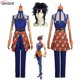 thumbnail image 2 of Disfraz de Cosplay de Ghirga Narancia, peluca, atuendo unisex, uniforme de anime, traje de fiesta de Carnaval de Halloween, 2 of 5