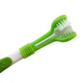 thumbnail image 4 of IKemiter Pet 3 Sided Toothbrush Set with Toothpaste Finger Toothbrush Tooth Cleaning Supplies, 4 of 6