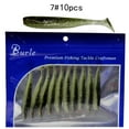 thumbnail image 1 of 10pcs/Lot Soft Lures Silicone Bait For Fishing Sea Fishing Pvc Swimbait Wobblers Artificial Tackle, 1 of 7