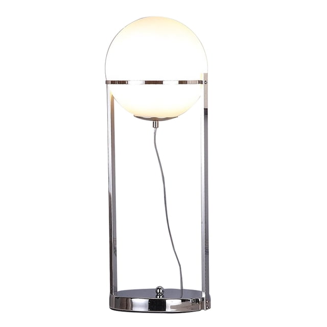 Lámpara Benzara BM309059 (56 cm, metal, LED), color plateado