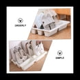 thumbnail image 3 of 3 Piezas Bandeja Almacenamiento para Zapatos,Estantes Almacenamiento,Estante Zapatos PláStico para Entrada,Caja Organizadora de PláStico, Estante de Almacenamiento de Zapatos, 3 of 5
