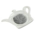 thumbnail image 2 of Abbott Collection Blanc Teapot Tea Bag Holder, White, 5 inches W, 2 of 2