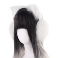 thumbnail image 4 of Fleecy Kitten EarMuffs for Winter Sports Adjustable Plush Headband for Women Outdoor Cold Weather Warm, 4 of 9