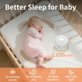thumbnail image 2 of White Noise Sound Machine for Baby Adult Sleep with Night Light Sleep Timer for Home Travel, 2 of 10