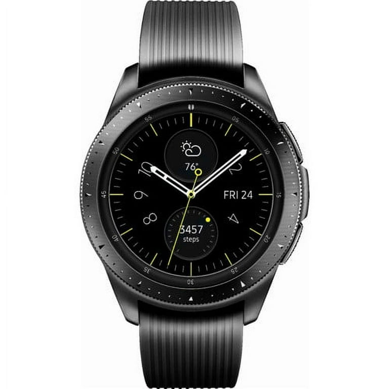 Restored Samsung Galaxy Watch 42mm SM R810X GPS Bluetooth Only Smartwatch Refurbished
