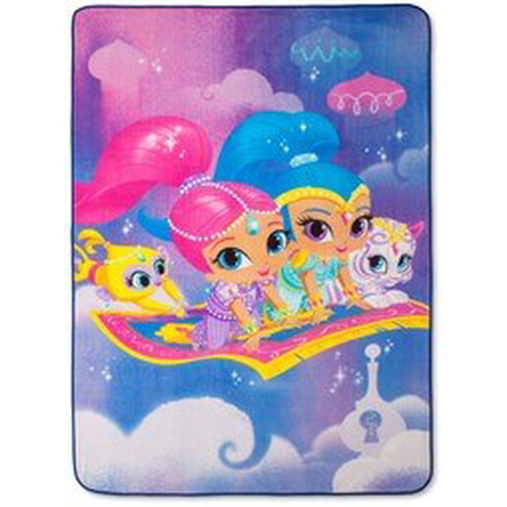 Shimmer and Shine 'Magic Carpet' Plush Blanket