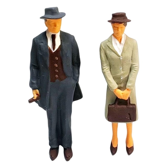 Figuras de personas en miniatura pintadas a mano Macarena Figuras de dioramas de resina