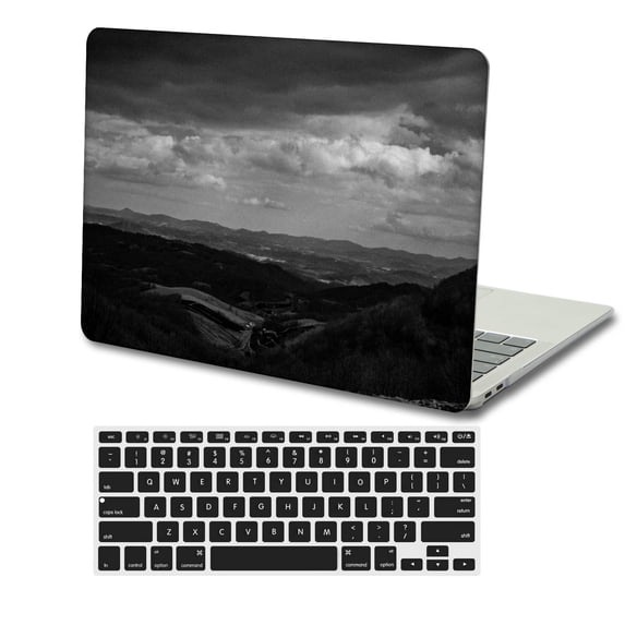 KSK KAISHEK Hard Case Cover Only for 2021 - 2023 Release MacBook Pro 14 inchs with XDR Display Touch ID Type C + Black Keyboard Cover Model: A2779 M2 & A2442 M1 Sky Series 0303