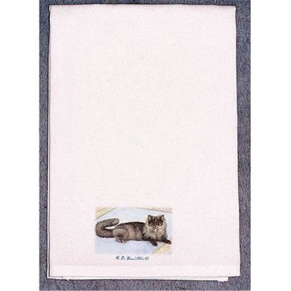 Betsy Drake Cat On Rug Guest Towel Set of 2