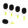 thumbnail image 4 of Almencla 5x Reel Line Stopper Baitcasting Wire Buckle Holder Keeper Black, 4 of 7