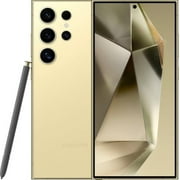 Pre-Owned Unlocked for All Carriers Samsung Galaxy S24 Ultra Cell Phone 512GB 12GB RAM 5000 mAh Titanium Yellow