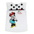thumbnail image 3 of Disney Minnie Mouse Big Girls 2 Pack T-Shirts Toddler to Big Kid, 3 of 5