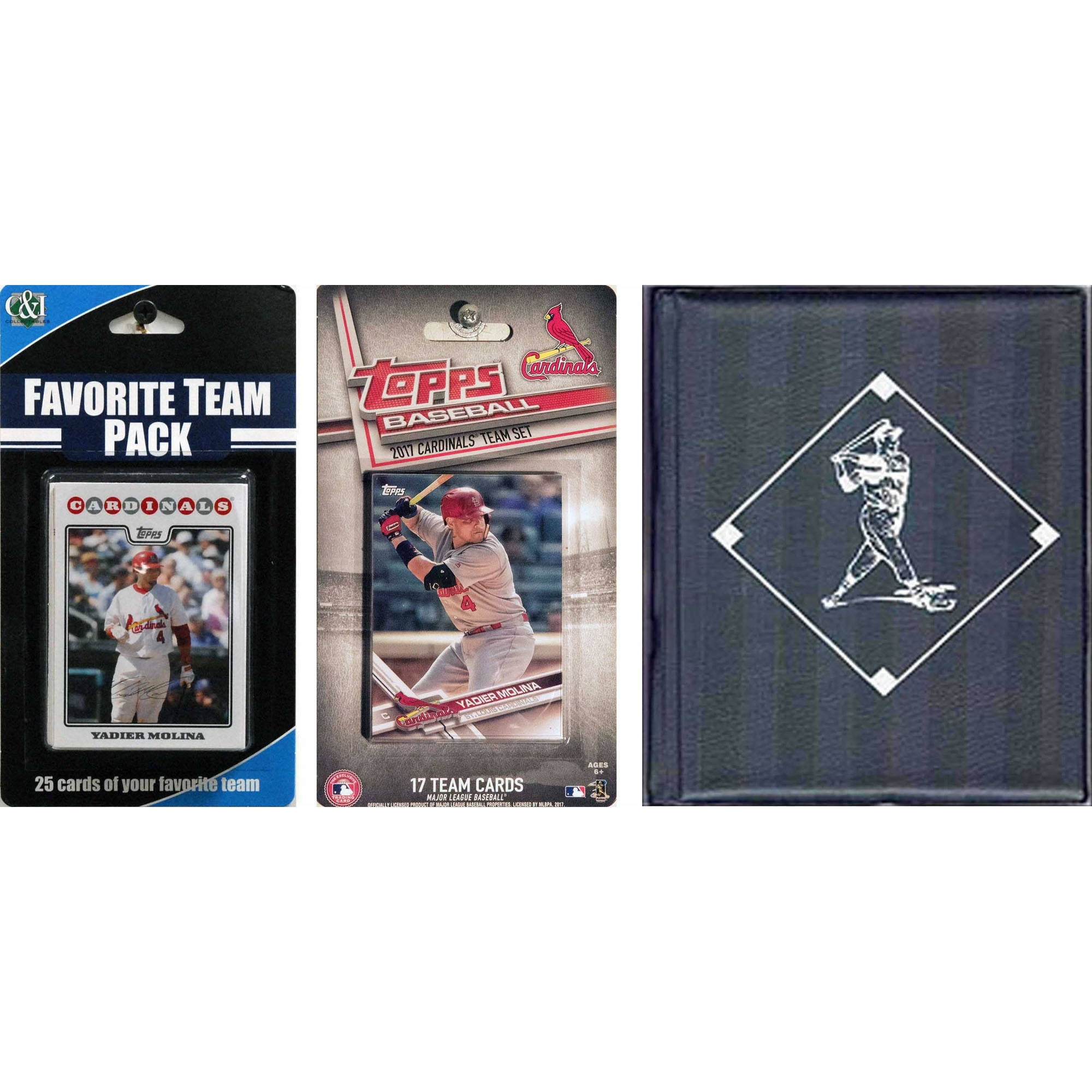 C & I Collectables MLB St. Louis Cardinals Licensed 2017 Topps Team Set and Favorite Player ...