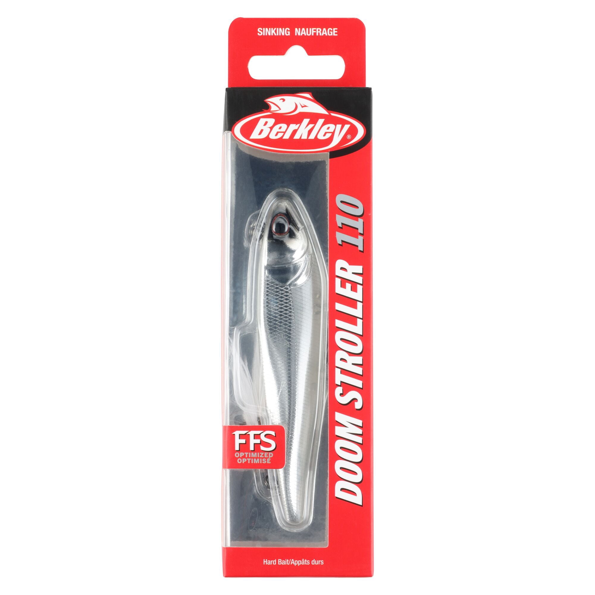 Berkley Doom Stroller Fishing Lure, 4.3 in, HF Flashback (1-count)