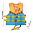 Youth Life Jacket,Buoyancy Foam, Fully Adjustable for Children,Child