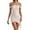 Silver, variant on Women's Sequin Dresses off Shoulder Pleated Tight Short Prom Dress Formal Party Gowns Red XS