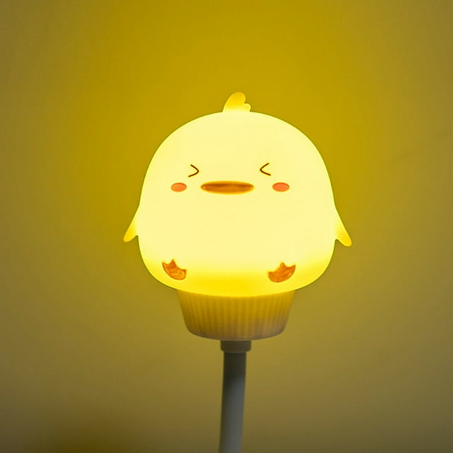 Table Lamp Remote Control Small Night Bedroom Bedside Sleep, Duckling