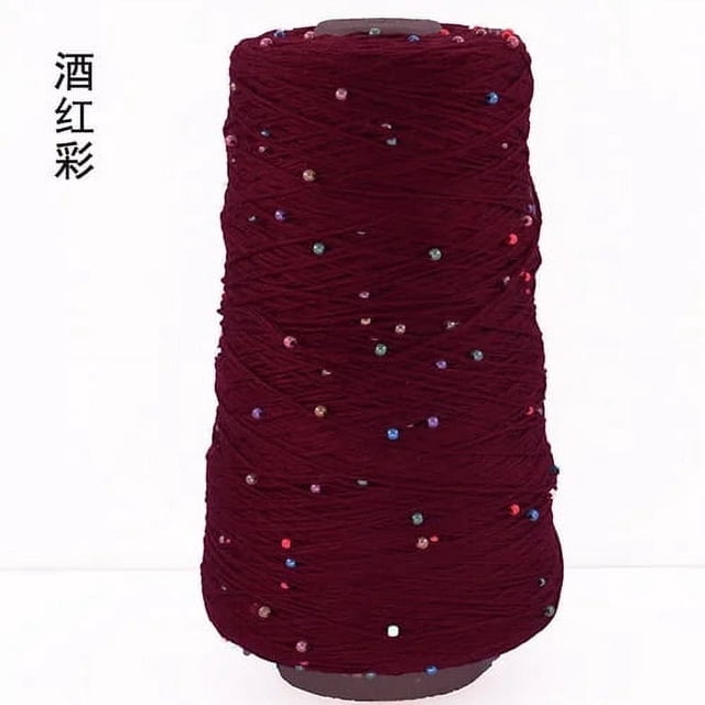 350g Pearl Mercerized Cotton Yarn Hand-knitted Cotton Pearl Lace Line Fine Crochet Thread Bead Thread Diy Hand-braided Thread