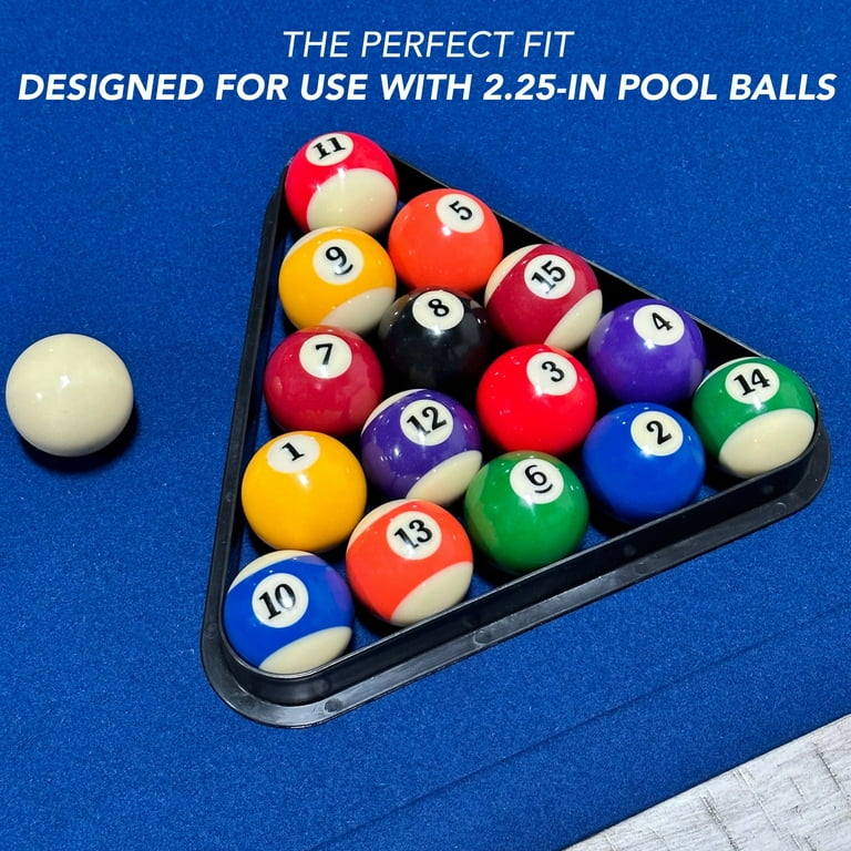 Hathaway Pool Table Billiard Ball Triangle Rack 