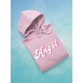 thumbnail image 3 of Angel Quote With Ring Hoodie Women -Image by Shutterstock, Female 3X-Large, 3 of 4