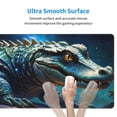 thumbnail image 4 of Cauagu Starry Sky Colorful Crocodile A for Large Mouse Pad,XXL Extended Gaming Mouse Mat Long Extended Desk Mat Big Desk Pad Mat(16 x 29.5in) for Work/Game/Office/Home, 4 of 8