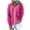 Hot Pink, variant on ORT Women's Fall Oversized Hoodies Sweatshirt Long Sleeve Zip Up Pockets Loose Fit Y2K Winter Jackets Coat(Dark Gray,M)