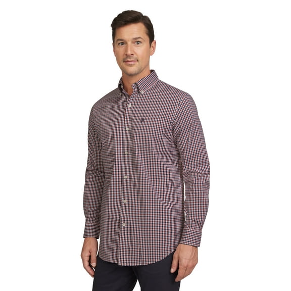 Chaps Men's & Big Men's Classic Long Sleeve Stretch Button-Down Shirt, Sizes S-2XL