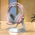 thumbnail image 3 of Ajust Cable de juego Ajazz Auriculares Estéreo Auriculares Estéreo Cancelación de ruido Suministro Portátil PVC Diadema Auricular Para PC Pink Pink 3.5mm Noticed EL005313-01B, 3 of 7