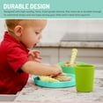 thumbnail image 2 of Melii 100% Silicone Feeding Meal Set, Plate, Bowl, Cup - for Babies, Toddlers, Kids, 2 of 5