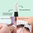 thumbnail image 2 of Pince à Cils Eyesy Boot / Outil d'Application de Faux Cils Volume Professionnel / Pinces Multi-Formes & Usages / Pinces Antidérapantes (Violet), 2 of 8