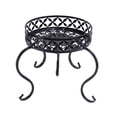 thumbnail image 1 of Support de Jardinière en Métal Rond Supports pour Plantes en Pot en Métal Support de Pot de Fleurs Support de Jardinière Support Rond Étagère pour Plantes Robuste Plante en Pot, 1 of 6