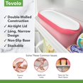 thumbnail image 3 of Tarro para helado Tovolo Glide-A-Scoop, 1,5 L, flamenco, sin BPA, 3 of 6