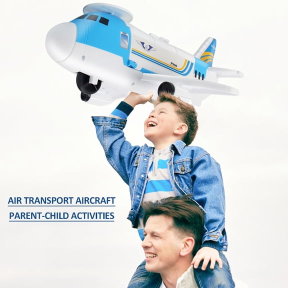 Esaierr Baby Toddler Airplane Toys Set for Ages 3 Boys Girls Airplane Games Toy Cars for 2 Year Old Boys Kids Airplane Toys Set