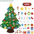 thumbnail image 1 of Sheremart Feltfun Tree Kit, DIY Felt Christmas Tree For Toddlers With Lights, 1 of 4