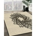 thumbnail image 2 of Ahgly Company Indoor Round Patterned Wheat Beige Area Rugs, 6' Round, 2 of 6