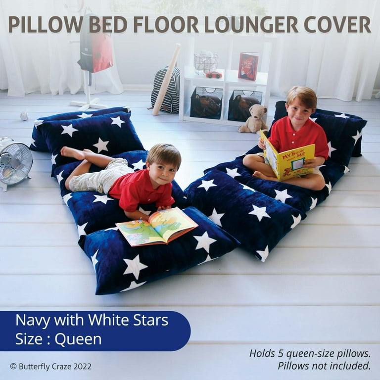 Floor lounger pillow cover hot sale